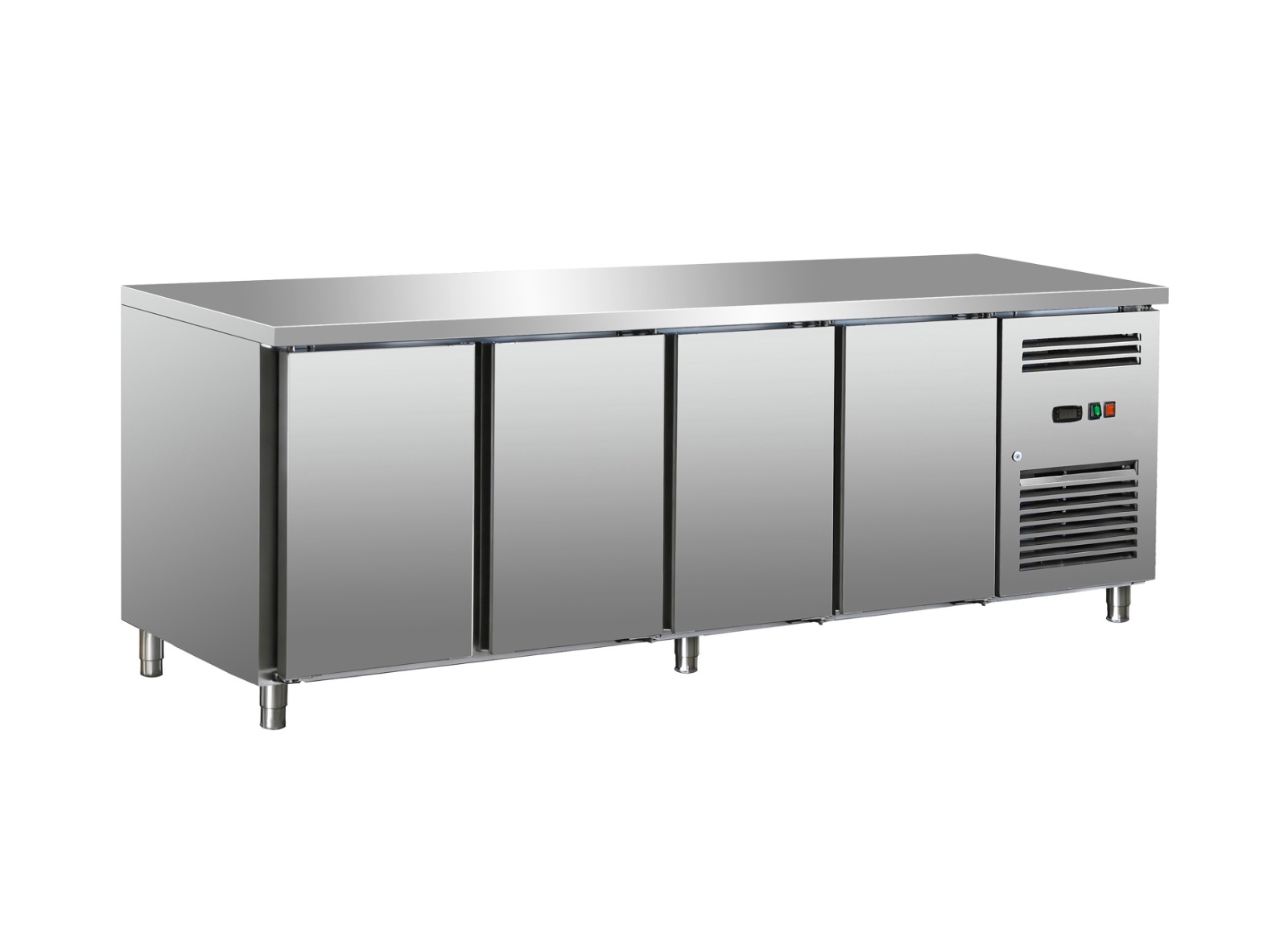 BTE-GN4100TN - Refrigerated Counter 4 Doors - 616L