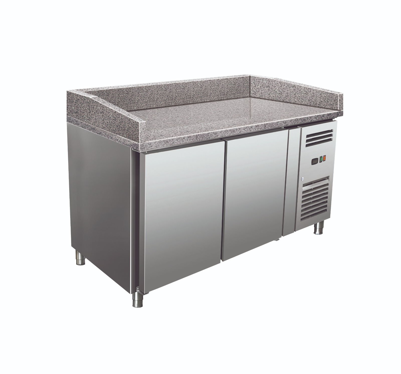 BTE-PZ2600TN - Pizza Prep Counter 2 Doors - 428L